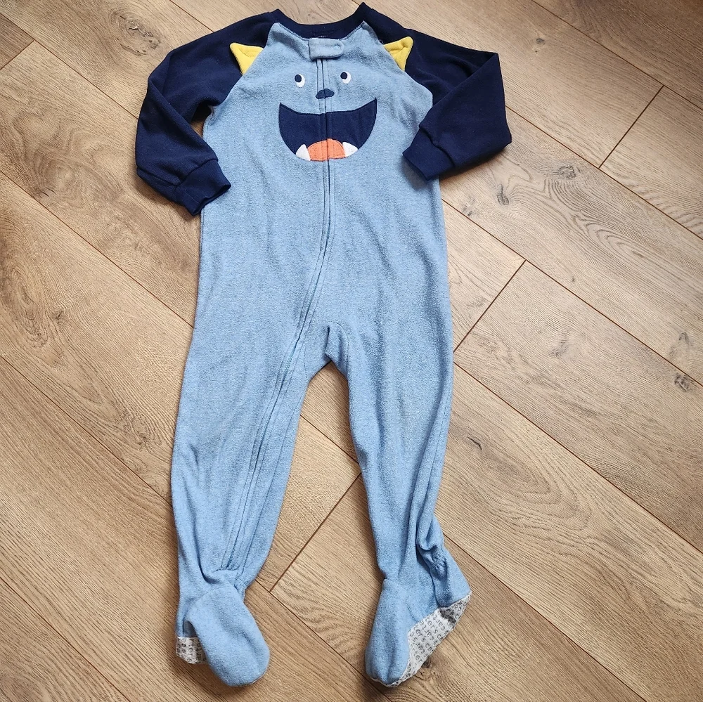 Carter's 2t Fleece Footie pjs